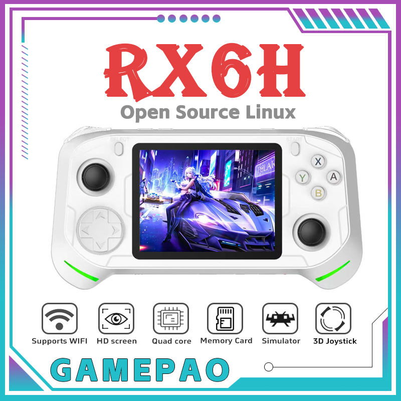 Retro Gaming Images - Konsola do gier retro RX6H z