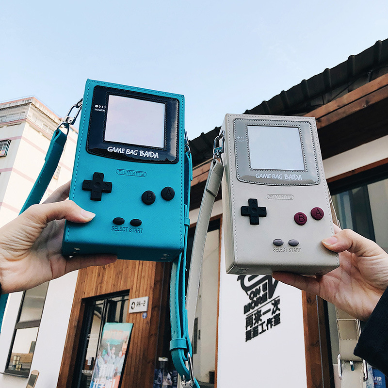 Retro Gaming Handheld - Wyjątkowa, kreatywna mini torebka crossbody w