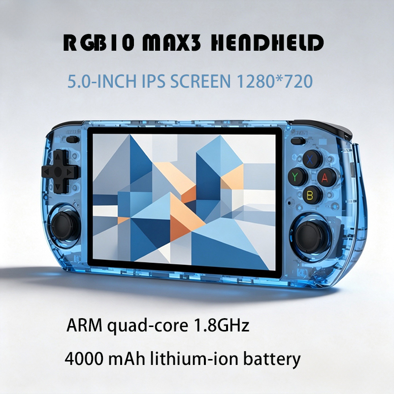 Retro Gaming Images - RGB10 MAX3 5.0-calowy ekran IPS 1280*720