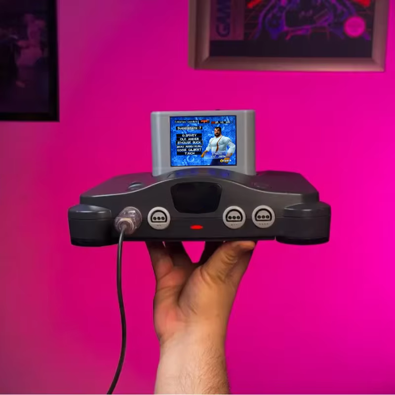 Retro Gaming Images - Kasetki z grami retro Pico N64