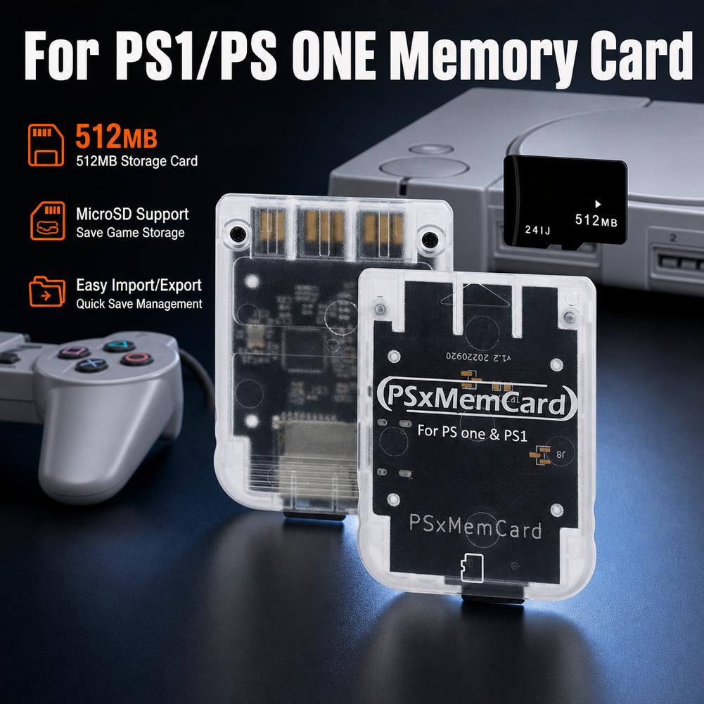 Memory Card Ps1 - Karta pamięci PSxMemCard PSX do zapisywania