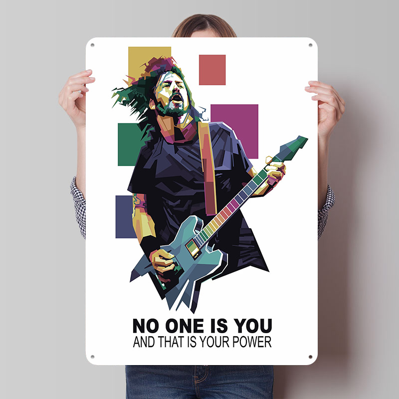Retro Gaming Quotes - Plakat z cytatami rockstarów, personalizowana retro
