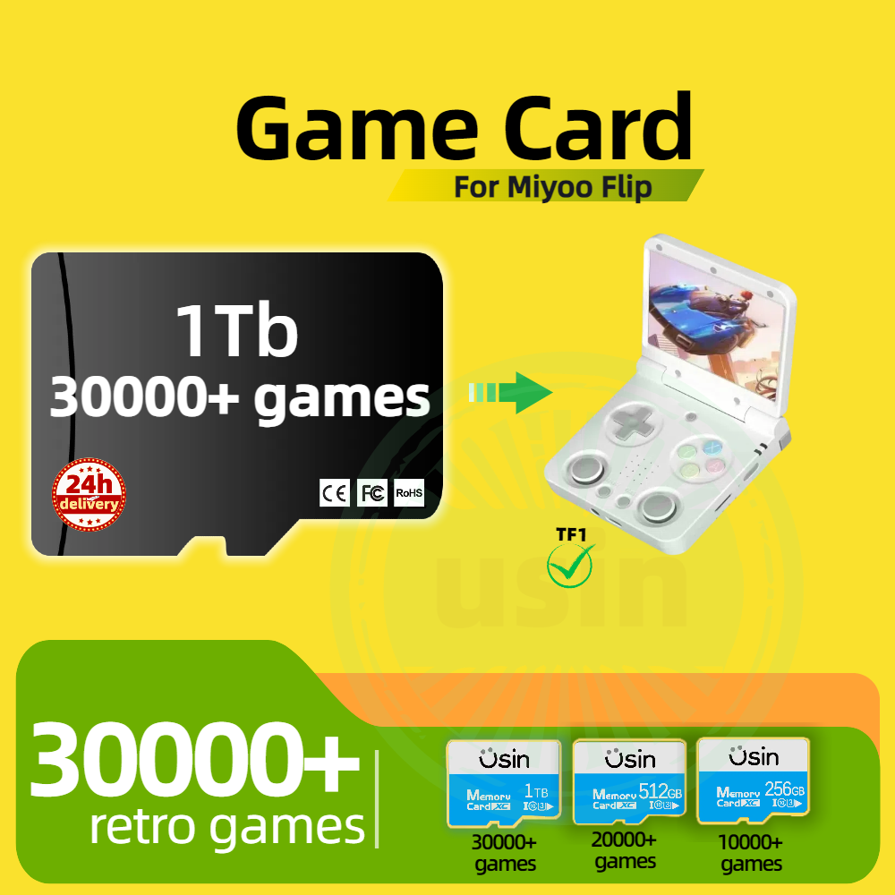 Memory Card Ps1 - Karta do gry Miyoo Flip 30000+