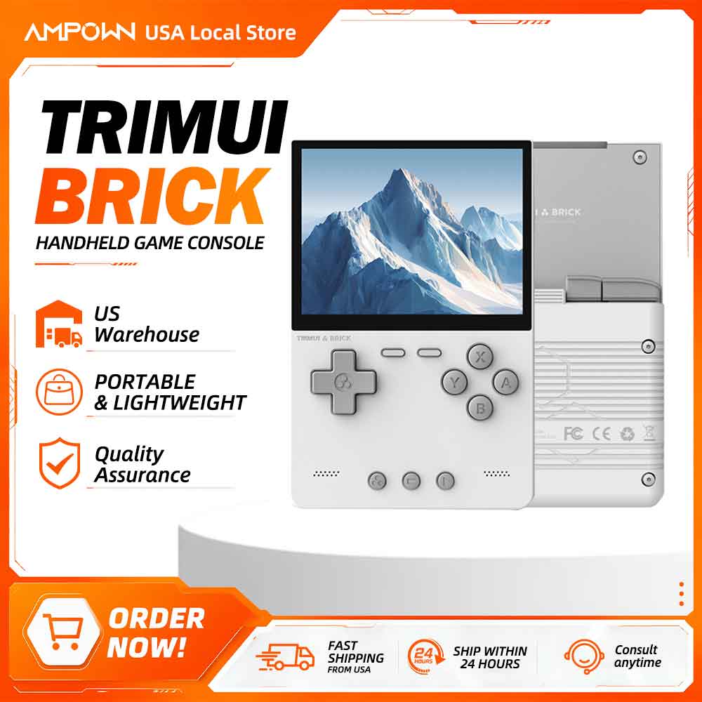 Retro Gaming Images - Konsola przenośna TRIMUI BRICK, ekran IPS