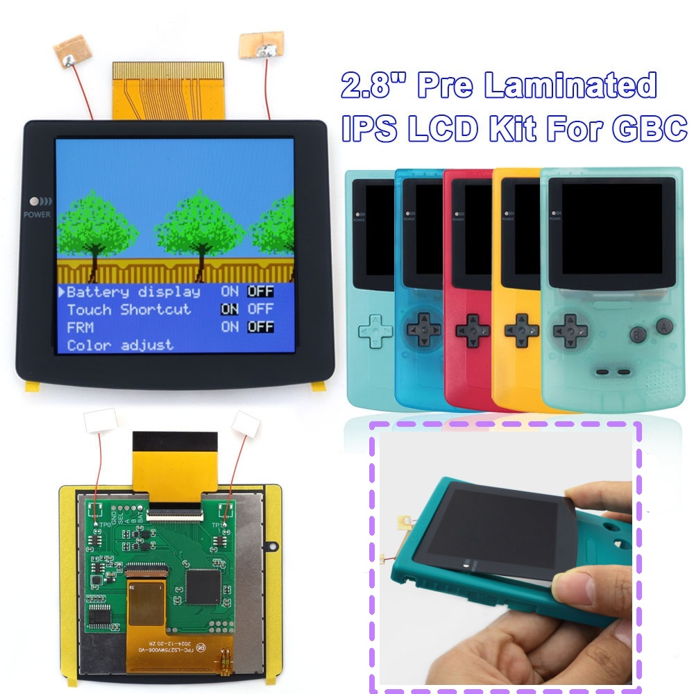 Akumulatorowy ekran IPS 2,8 ca – Retro Gaming Images recenzja i cena