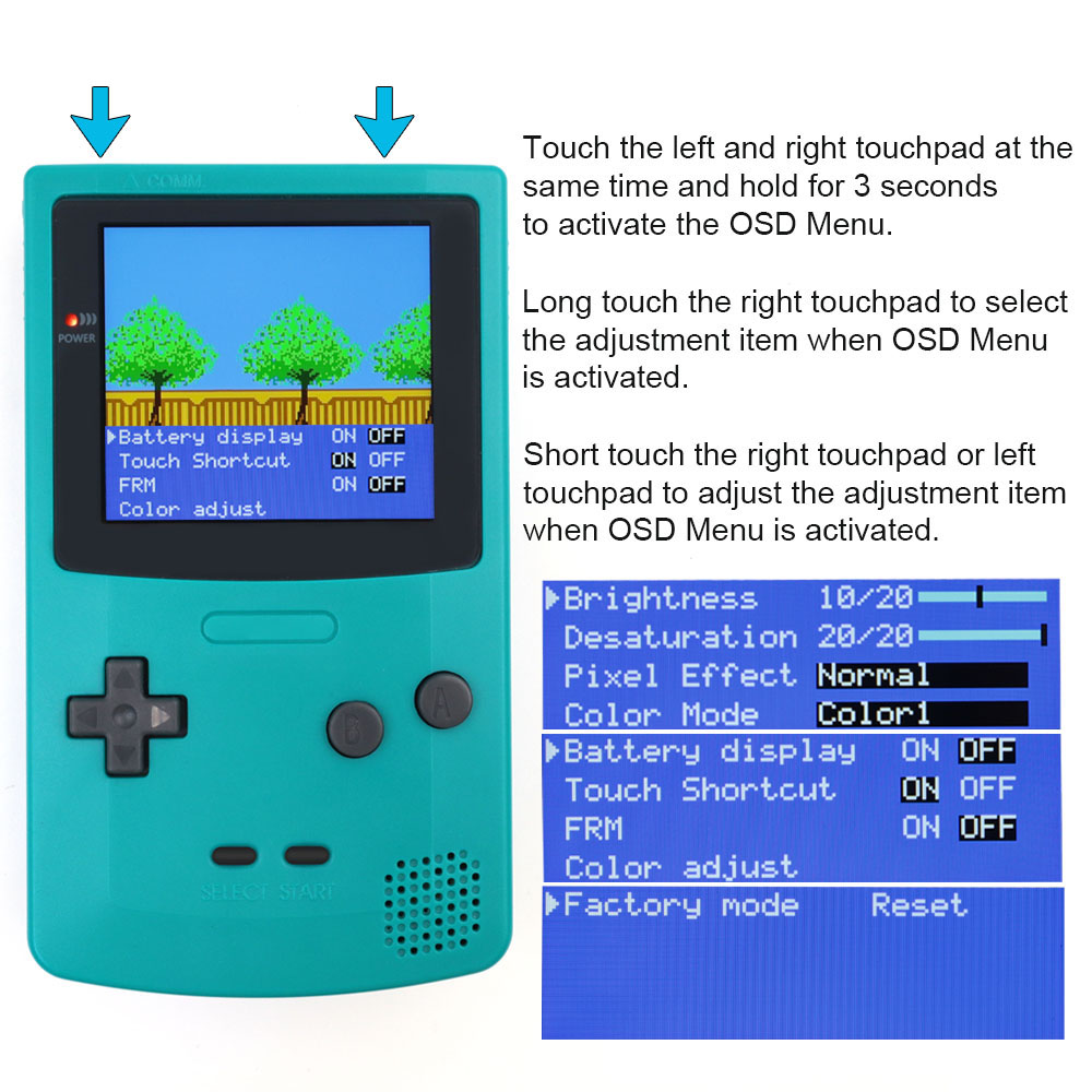 Akumulatorowy ekran IPS 2,8 ca – Retro Gaming Images recenzja i cena