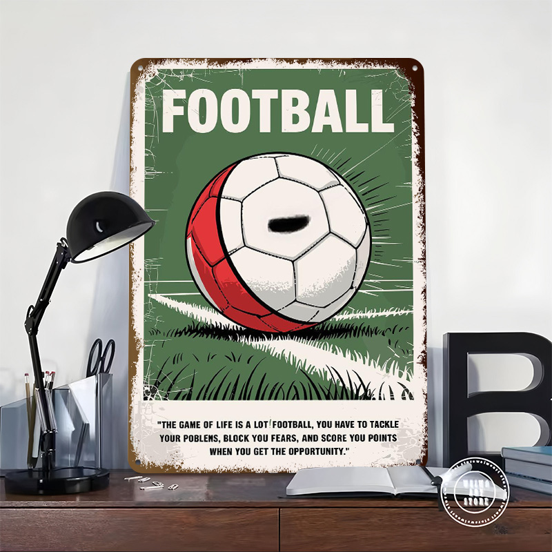 Plakat z cytatami o piłce nożn – Retro Gaming Quotes recenzja i cena