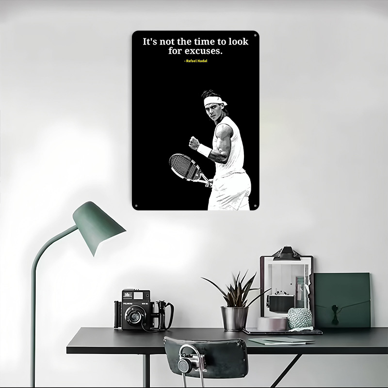 Cytaty Rafaela Nadala Metalowy – Retro Gaming Quotes recenzja i cena