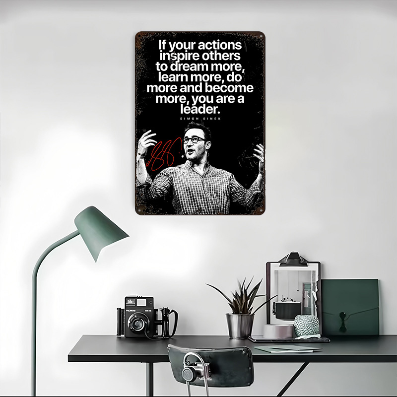Cytat Simona Sineka – Inspiruj – Retro Gaming Quotes recenzja i cena