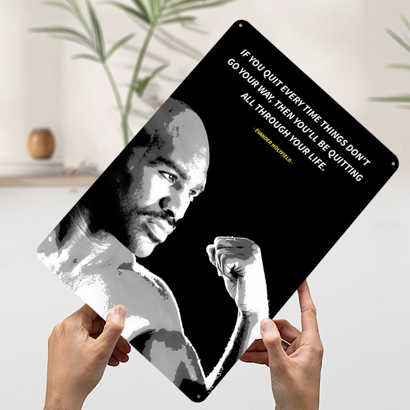 Plakat z cytatami Evandera Hol – Retro Gaming Quotes recenzja i cena