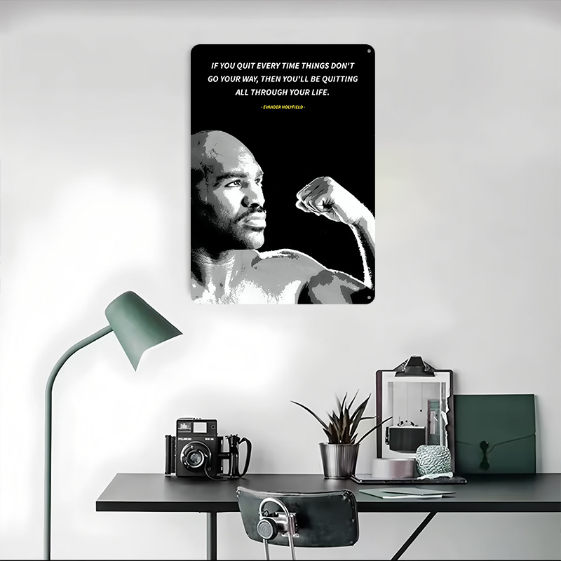 Plakat z cytatami Evandera Hol – Retro Gaming Quotes recenzja i cena