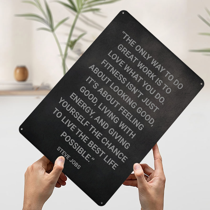 Metalowy plakat z cytatem Stev – Retro Gaming Quotes recenzja i cena
