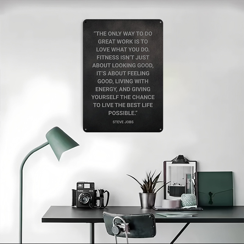 Metalowy plakat z cytatem Stev – Retro Gaming Quotes recenzja i cena