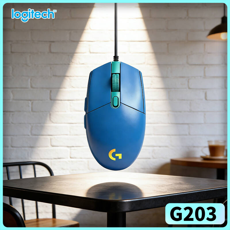 Logitech G203 – przewodowa mys – Logitech Mouse G203 recenzja i cena