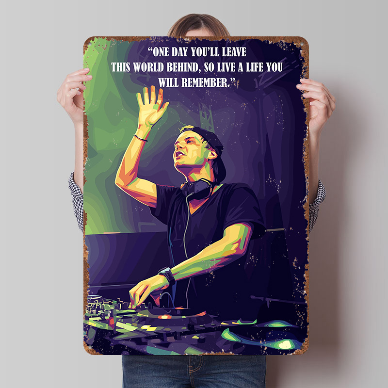Plakat z cytatami Avicii, pers – Retro Gaming Quotes recenzja i cena