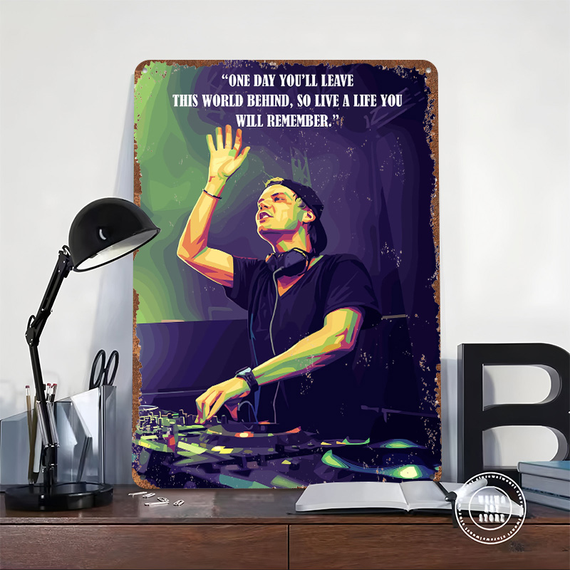 Plakat z cytatami Avicii, pers – Retro Gaming Quotes recenzja i cena