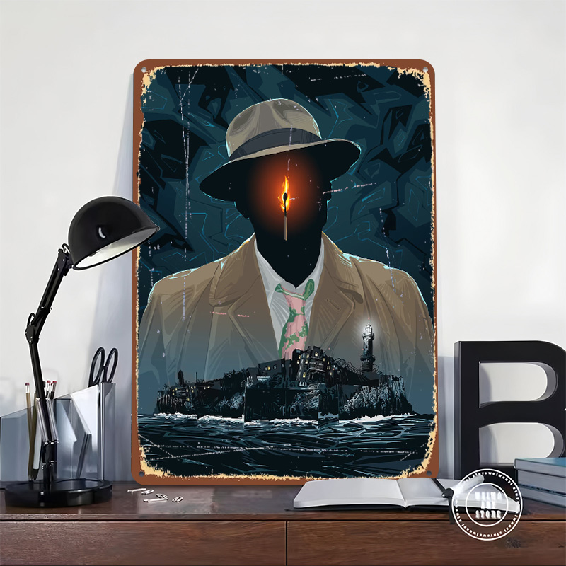 Plakat z nadrukiem wyspy, pers – Retro Gaming Island recenzja i cena
