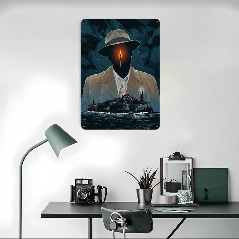 Plakat z nadrukiem wyspy, pers – Retro Gaming Island recenzja i cena