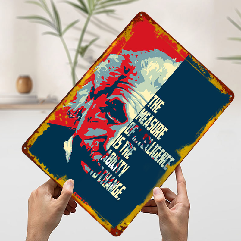 Plakat z blachy z cytatami Alb – Retro Gaming Quotes recenzja i cena