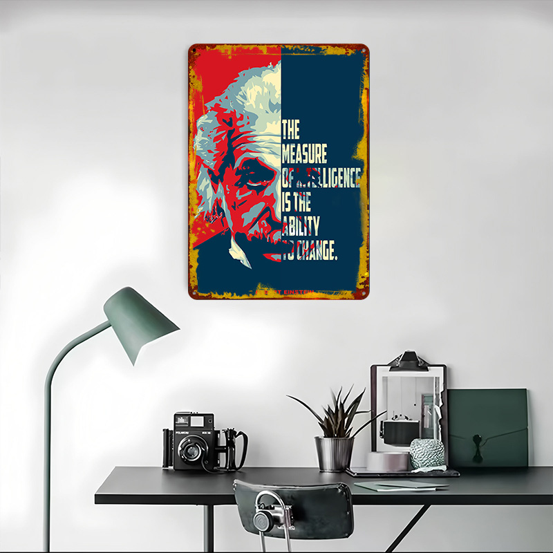 Plakat z blachy z cytatami Alb – Retro Gaming Quotes recenzja i cena