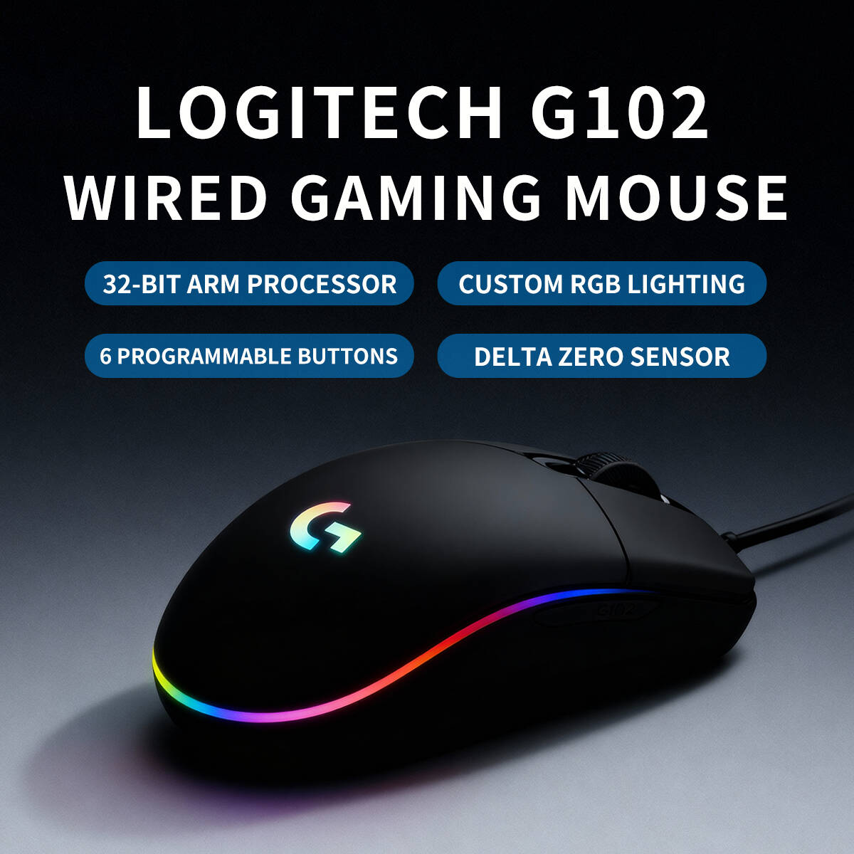 Mysz przewodowa USB Logitech G – Logitech Mouse G203 recenzja i cena