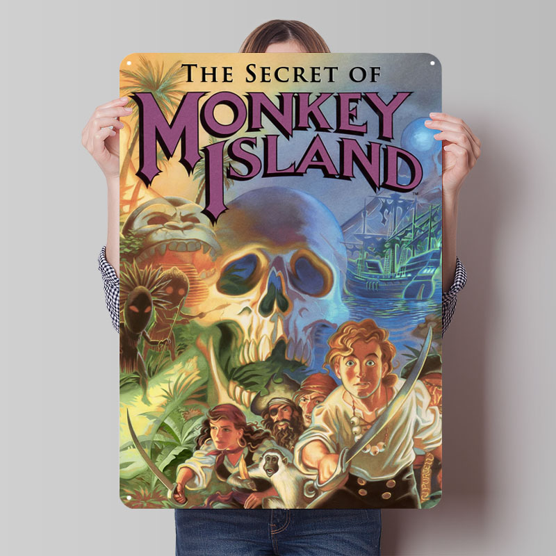Secret Of Monkey Island Plakat – Retro Gaming Island recenzja i cena