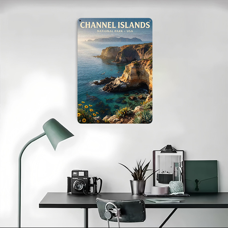Metalowy plakat z Parkiem Naro – Retro Gaming Island recenzja i cena