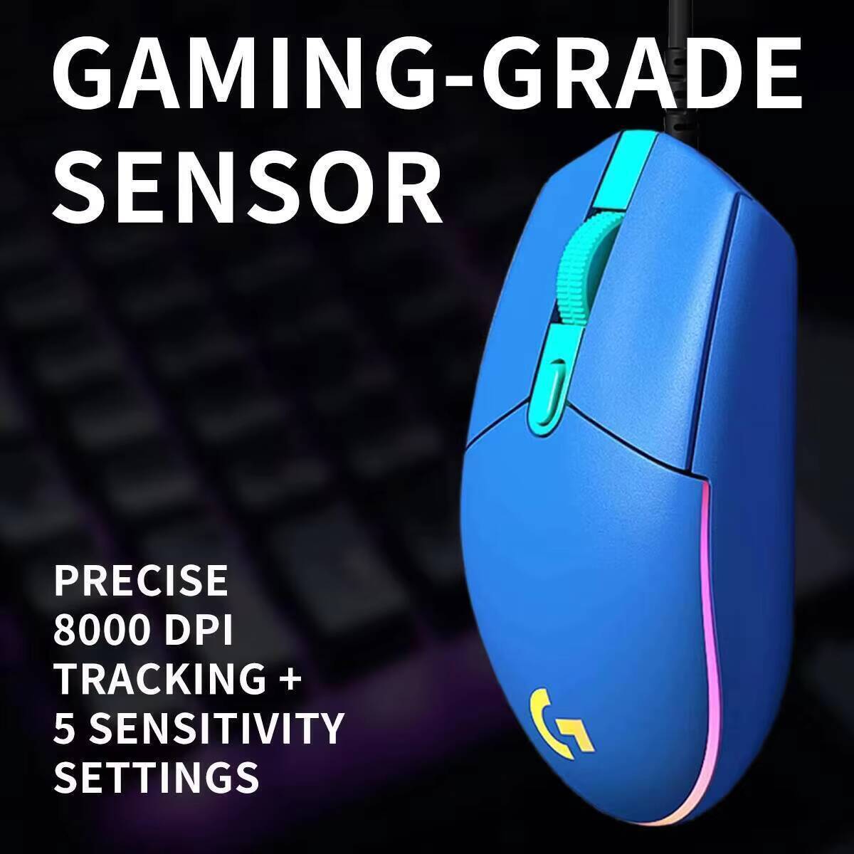 Przewodowa mysz gamingowa Logi – Logitech Mouse G203 recenzja i cena