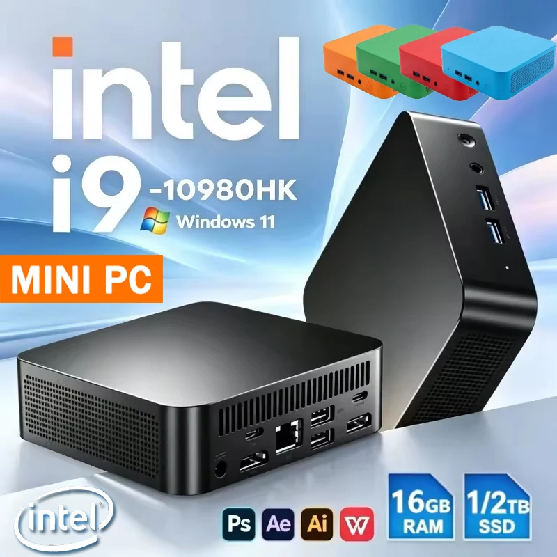 Mini PC Intel i9 10980HK, Dual – Retro Gaming Mini Pc recenzja i cena