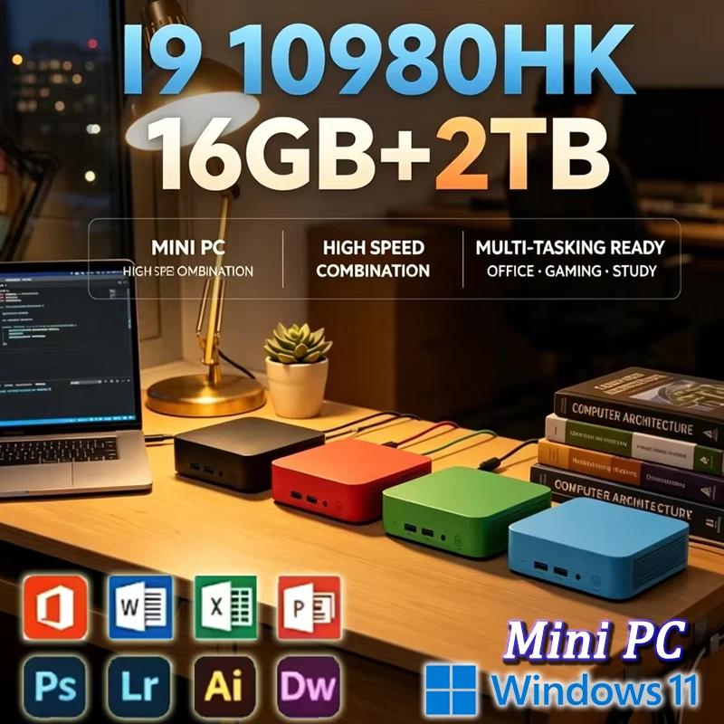Mini PC Intel i9 10980HK, Dual – Retro Gaming Mini Pc recenzja i cena