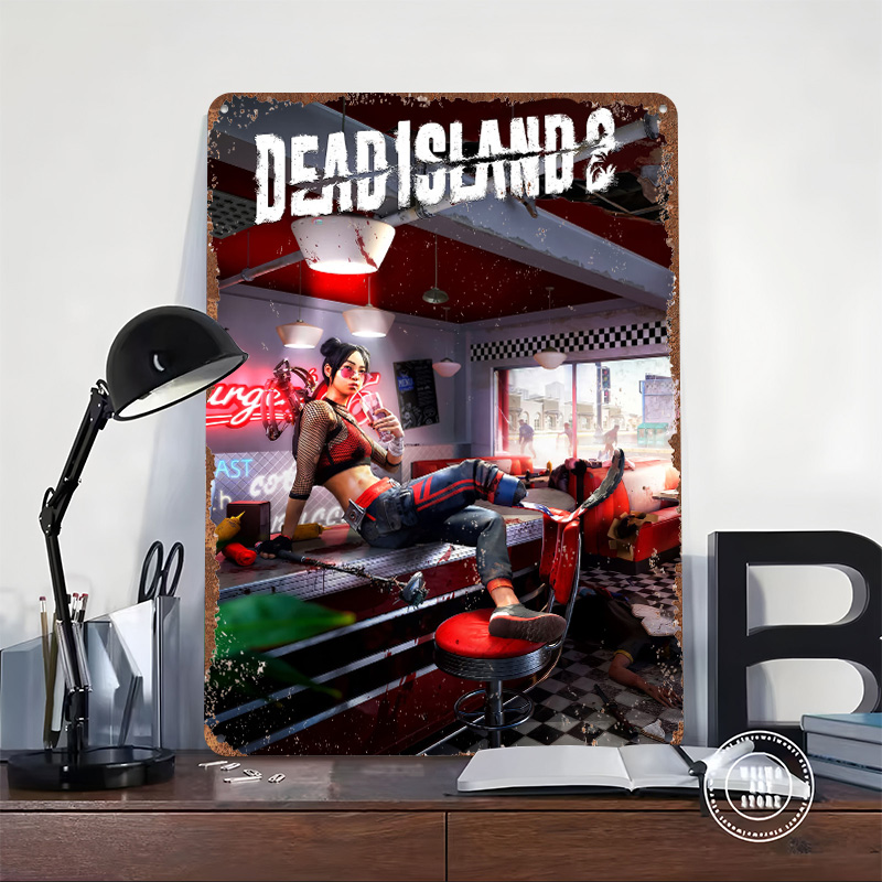 Plakat z grafiką z gry Dead Is – Retro Gaming Island recenzja i cena