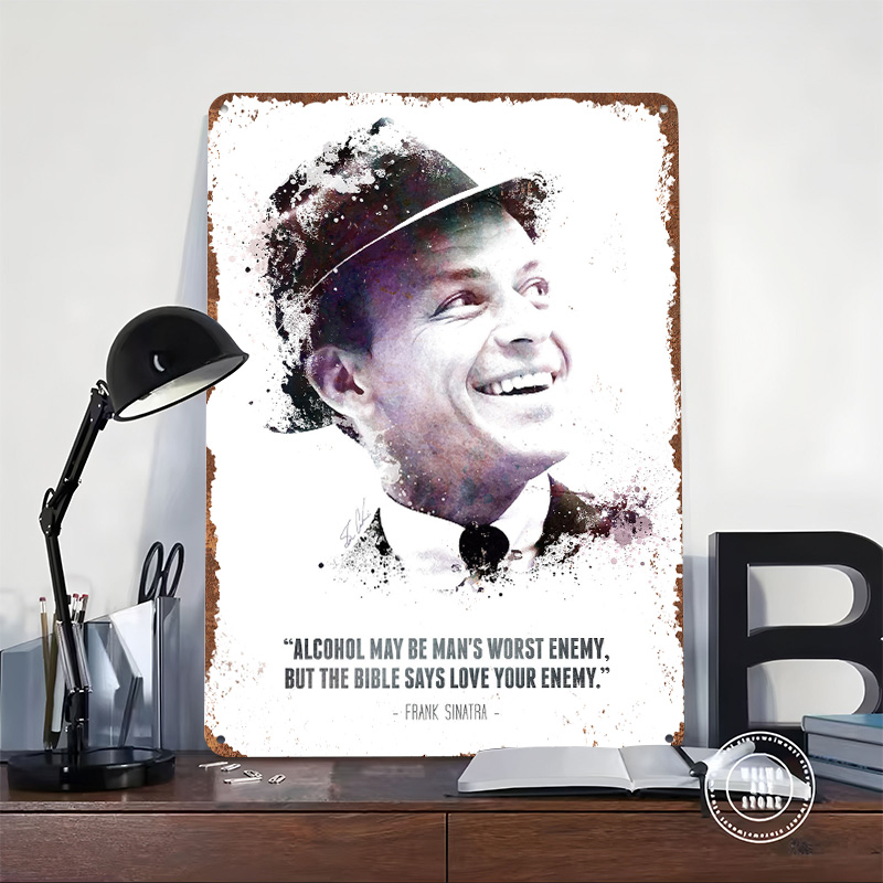 Frank Sinatra i jego cytaty. M – Retro Gaming Quotes recenzja i cena