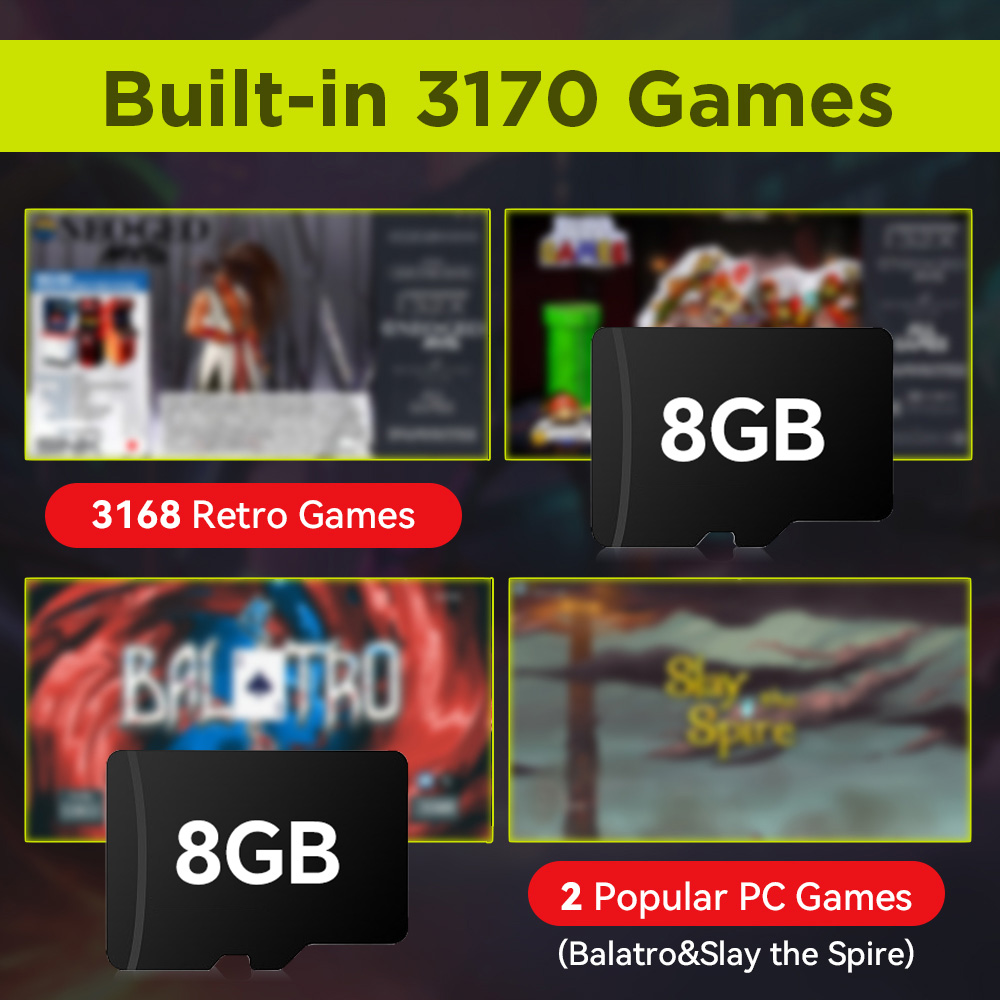 Karta TF do gier 8 GB z 3170 g – Retro Gaming Mini Pc recenzja i cena
