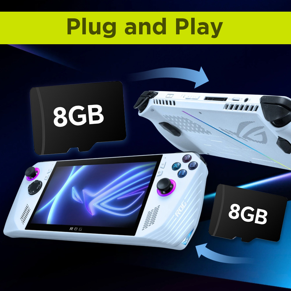 Karta TF do gier 8 GB z 3170 g – Retro Gaming Mini Pc recenzja i cena